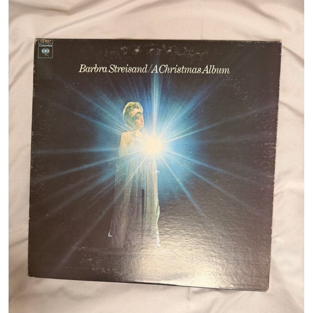 Barbra Streisand “A Christmas Album” Vintage 1967 Vinyl Record – Columbia CS 955